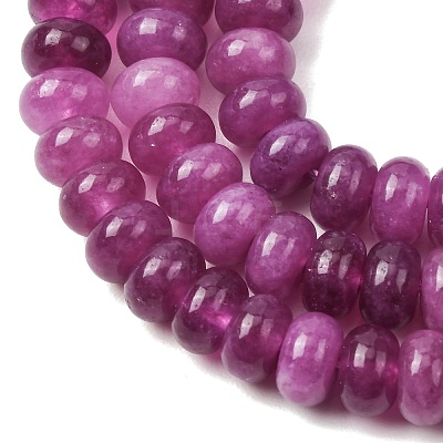 Natural White Jade Beads Strands X-G-E507-01-06-1