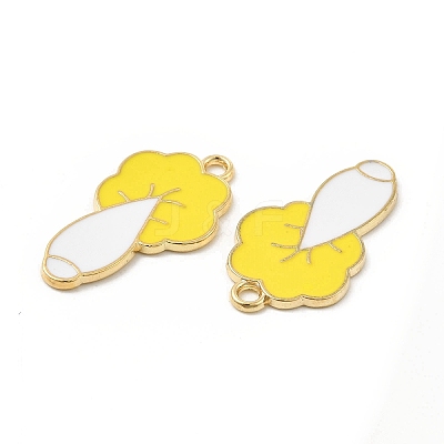 Alloy Enamel Pendants ENAM-M052-02G-1
