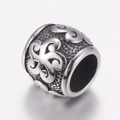 304 Stainless Steel Beads STAS-P173-056AS-1