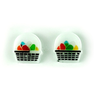 Easter Theme Ear Stud Ornament Silicone Molds DIY-J009-01A-1