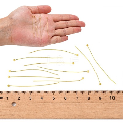 Brass Ball Head Pins X-RP0.5x45mm-G-1