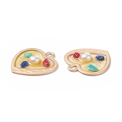 Epoxy Resin Pendants RESI-X0001-40-1