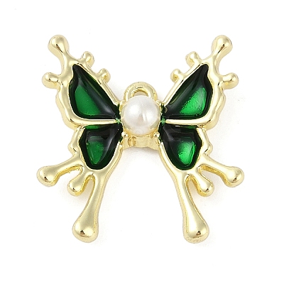 Alloy Enamel Pendants FIND-K018-01G-1