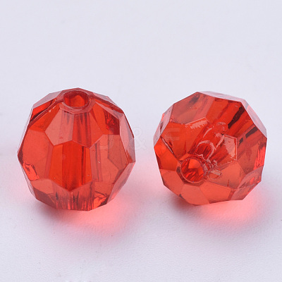 Transparent Acrylic Beads TACR-Q257-10mm-V12-1