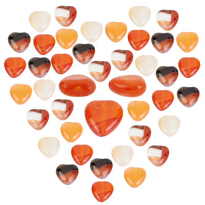 Natural Carnelian Beads Strands G-SC0002-09G-1