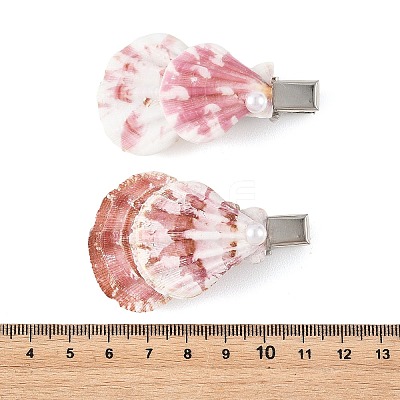 Natural Shell Alligator Hair Clips PHAR-TA000003-1