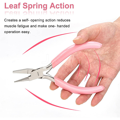 45# Carbon Steel Round Concave Pliers PT-BC0001-61-1