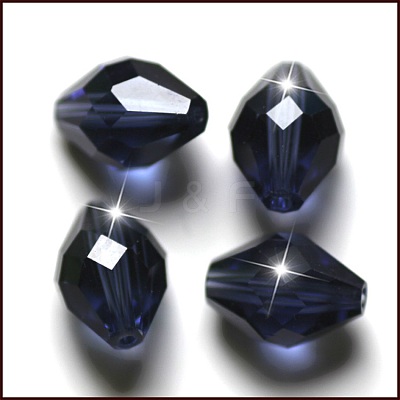 Imitation Austrian Crystal Beads SWAR-F054-9x6mm-20-1