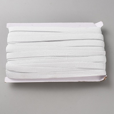 Polyester Flat Elastic Cord DIY-WH0678-08A-1
