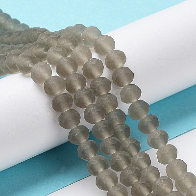 Transparent Glass Beads Strands EGLA-A034-T2mm-MD16-1