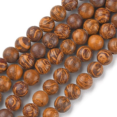 Natural Miriam Stone Beads Strands G-G0003-C05-A-1