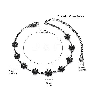 Stainless Steel Anklets JA17D-1