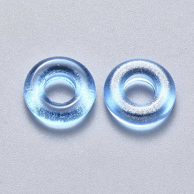 Transparent Spray Painted Glass Beads GLAA-S190-003A-01-1