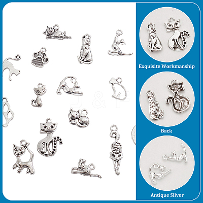 Tibetan Style Alloy Pendants FIND-HY0002-86-1