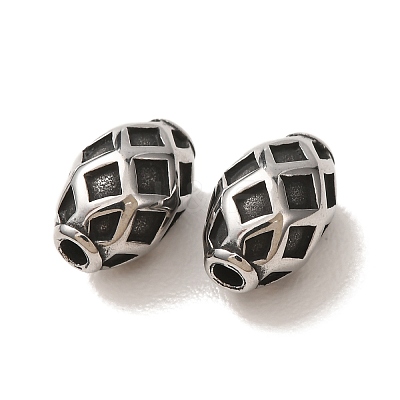 304 Stainless Steel Beads SA-CBA9DCB-31AS-1