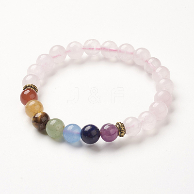 Yoga Chakra Jewelry BJEW-G554-02E-1
