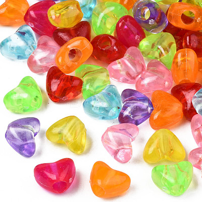 Transparent Acrylic Beads MACR-T043-01-1