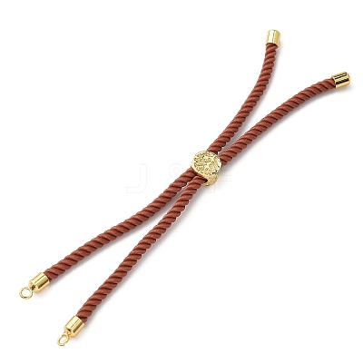 Cotton Cord Bracelet Making KK-F758-03Y-G-1