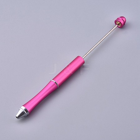 Plastic Beadable Pens AJEW-L082-B10-1