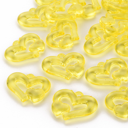 Transparent Acrylic Beads TACR-S154-57B-916-1