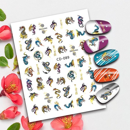 Cartoon Nail Art Stickers Decals PW-WG21559-03-1