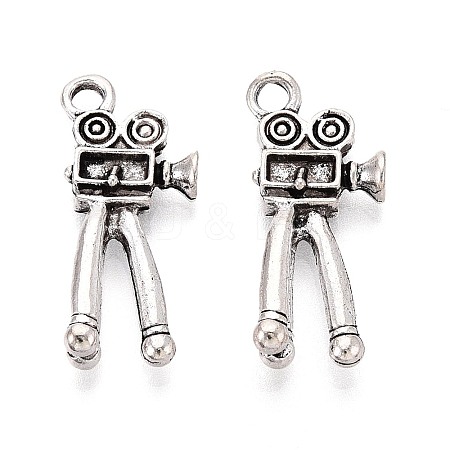 Tibetan Style Alloy Pendants TIBEP-L017-02AS-1