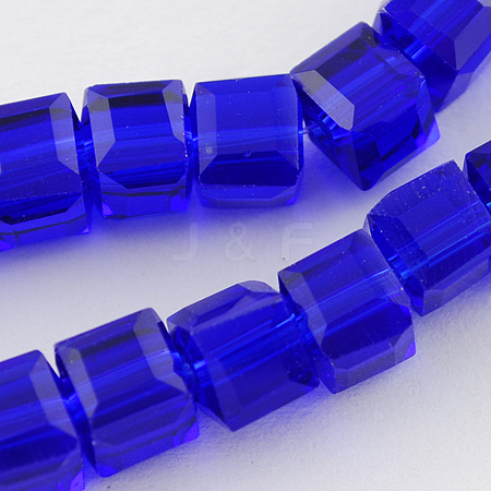 Glass Bead Strands LS-GLAA-R041-6x6mm-22-1