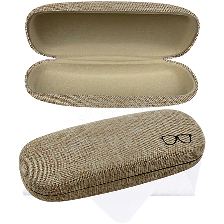 1Pc Oval Polyester Eyeglass Cases AJEW-CN0007-32C-1