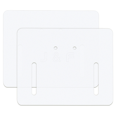 Plastic Card Holder AJEW-WH0473-36B-1