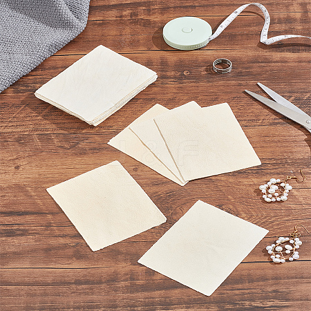 20Pcs Suede Polishing Cloth AJEW-LP0004-09-1