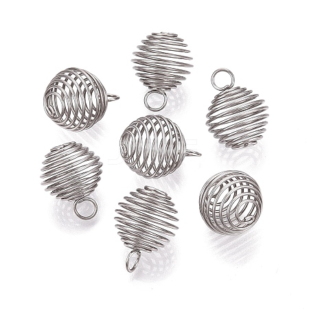 304 Stainless Steel Lantern Pendant STAS-Q238-035B-1