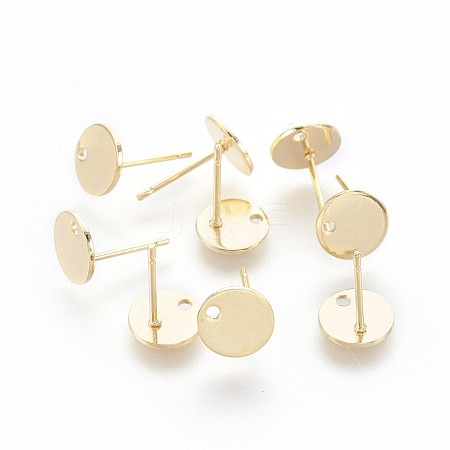 304 Stainless Steel Stud Earring Findings LS-STAS-P221-14G-1