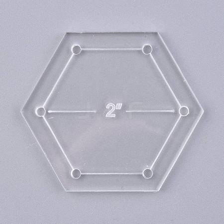 Acrylic Transparent Pressure Plate DIY-WH0158-46B-1