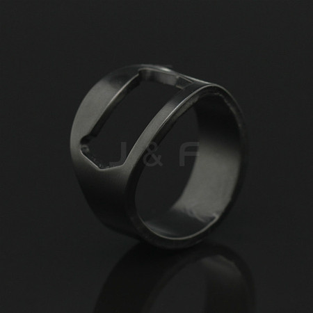 201 Stainless Steel Bottle Opener Finger Rings FS-WG5B935-09-1