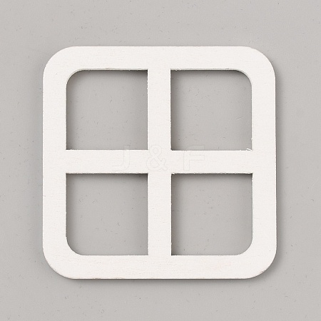 DIY Wooden Mini Windows DIY-WH0568-44A-1