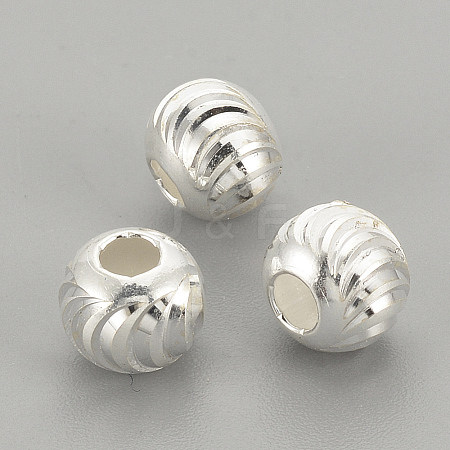 925 Sterling Silver Beads LS-STER-S002-16-4mm-1