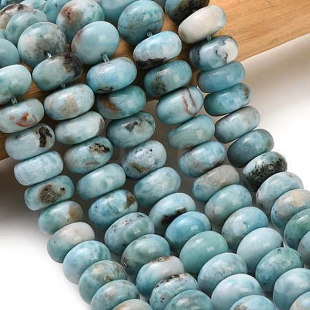Natural Larimar Beads Strands GG-CBA007A-A01-01-1