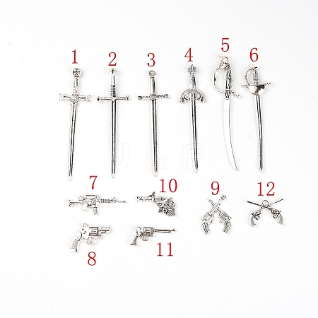 Alloy Pendant LS-PALLOY-WH0087-01-1