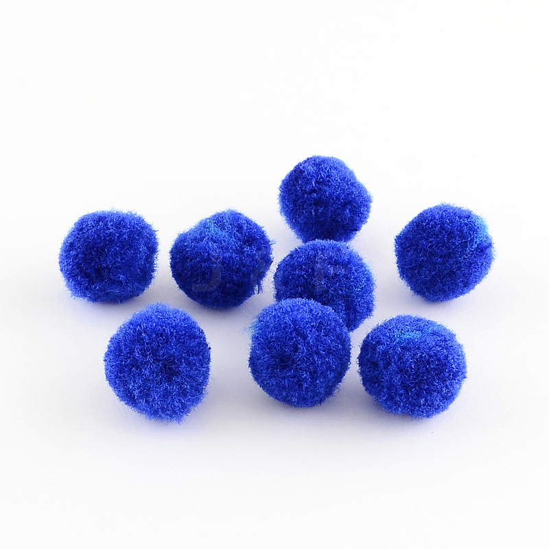 Maroon Pom Pom Balls Pack Of 50