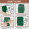 Silicone Clay Texture Mat AJEW-WH0447-042-3