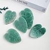 Natural Green Aventurine Leaf Healing Stone PW-WG47429-01-3