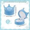 2Pcs Velvet Rings Gift Storage Boxes AJEW-GO0002-24B-02-2