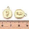 Ion Plating(IP) 304 Stainless Steel Pendants STAS-F282-07G-3