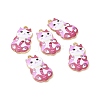Alloy Enamel Pendants FIND-E031-02F-3