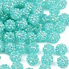 AB-Color Resin Rhinestone Beads RESI-S315-10x12-14-1