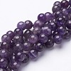 Round Amethyst Beads Strands GSR10mmC062-1