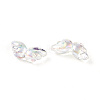 Transparent UV Plating Acrylic Beads PACR-D288-15A-2