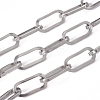 304 Stainless Steel Paperclip Chains CHS-L022-05P-2