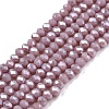 Electroplate Glass Beads Strands LS-EGLA-A044-P1mm-A13-1