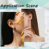 60Pcs Brass Wire Earring Findings FIND-SP0003-67A-LG-4